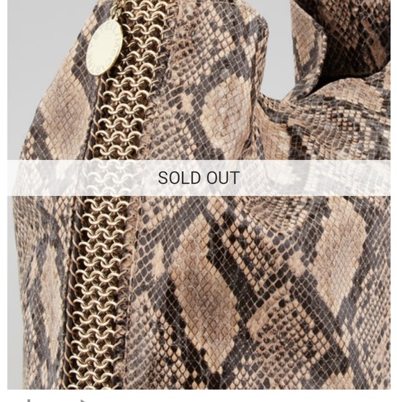 SOLD Embossed $1435 Bailey Boo Hobo Bag Vegan Leather - Picture 7 of 8